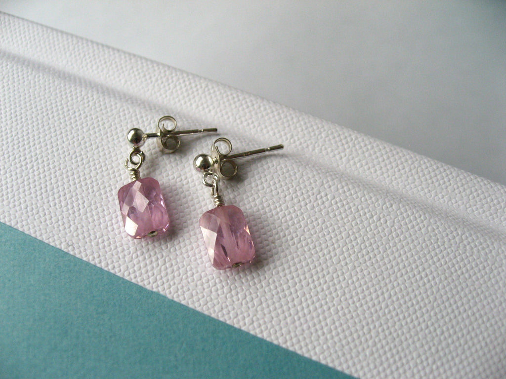 Pink Sparkler Earrings