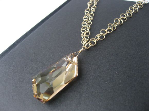 Golden Shadow Necklace
