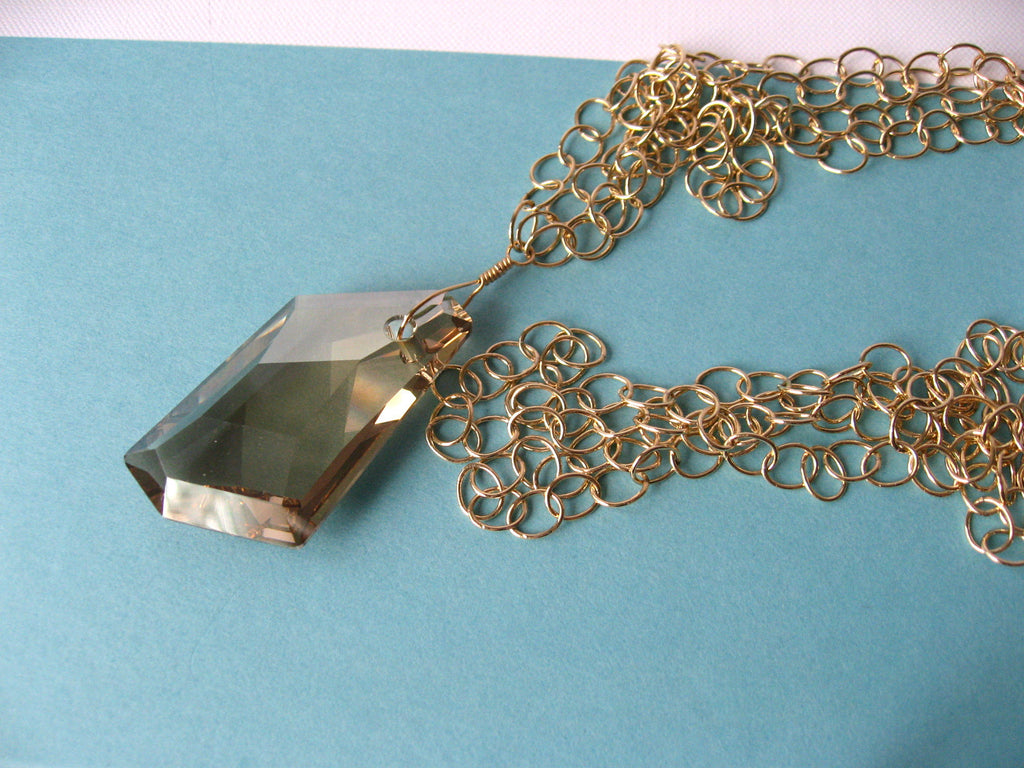 Golden Shadow Necklace